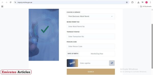 How to Download UAE Labour Card Online