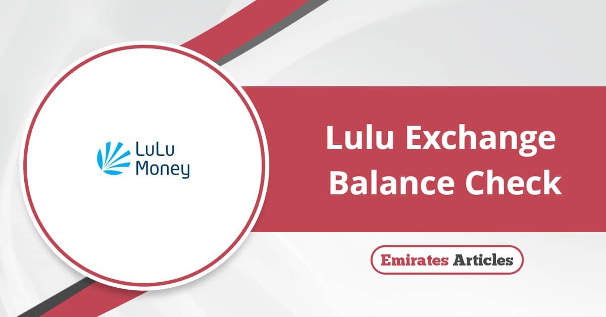 Lulu Exchange Balance Check: Salary Card Enquiry