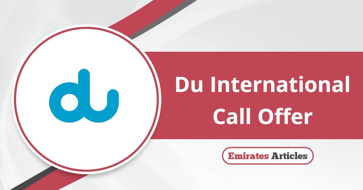 Du International Call Offer 2025